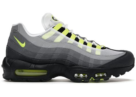 nike schuhe herren neob orange grau|Nike Air Max 95 OG neongelb (2020) Herren – CT1689.